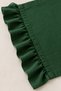 Mossy Series Green Side Ruffle Detailed American Service Plate/Supla Set of 2 - 5