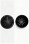 Thick Cast Cake Mold Beam Pattern Black 25 cm Diameter Non-Stick Bundt Cake Mold with Whisk as a Gift - 4