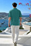 Men's Cotton Pack Short Sleeve Mint Polo Collar T-Shirt - 6