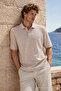 Men's Premium Comfort Stone Polo Collar t Shirt - 5