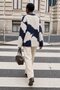 ABSTRACT PATTERNED KNIT SWEATER