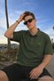 Men's Cotton Pack Trend Khaki Polo Collar t Shirt - 5