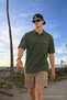 Men's Cotton Pack Trend Khaki Polo Collar t Shirt - 2