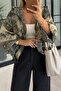 Hooded, Mesh-Lined, Patterned Seasonal Jacket Per9783 - 3