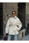 Half-Cape Buttoned Belted Trench Coat - 2