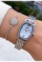 Brand Original - Silver Color- 2 Year Warranty Women Wrist Watch - Bracelet Gifted 010Dkl00-841 - 3