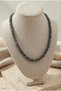 Handmade Hematite Broken Natural Stone Special Design Necklace - 2