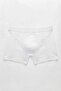 Men's White 5-Pack Cotton Lycra Boxers - Flexible, Sweat-Absorbing Daily Underwear, Custom Made Sleep Band Gift - 6