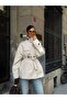 Half-Cape Buttoned Belted Trench Coat - 3