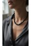 Handmade Hematite Broken Natural Stone Special Design Necklace - 3
