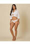 Women Assorted Plain High Leg Brief (Pack Of 5) - 3