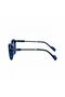 Unisex 1.1 Polarized Sunglasses Black Blue Mirror Lens - LCU10567C1 - 3