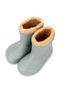 Yogi Borreguito Children's Furry Rain Boots - Green W10306-013 - 4