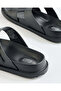 Women Black Molded Slide - 4