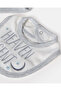 Baby Boys Grey And White Printed Clothing Set 5 Pieces - 6