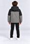 Boy's Hooded Winter Coat with Soft Lining and Water Repellent Feature Ak4293 - 5