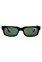 Unisex Nylon Sunglasses Black Mirror Lens - LCW206C04 - 2