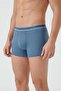 Men's 10-Pack Aviator Blue Cotton Lycra Sports Boxers - Custom Made with Sleep Band as a Gift - 3