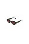 Women Nylon Sunglasses Black/Oliver Mirror Lens - LCW10563C1