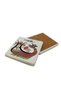 Mardin Şahmeran Printed Natural Stone Coaster 10X10 1G-Ş1M