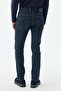 Navy Blue Comfort Fit Jeans - 5