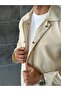 Tech Fabric Trench Jacket t Beige - 2