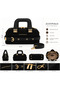 Suede Women's Hand and Shoulder Bag - 7