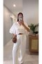 Tehla Ecru Polo Neck Knitwear - 3