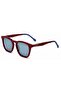 Men Nylon Sunglasses Red Mirror Lens - LCM10823C2