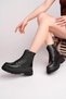 Genuine Leather Orthopedic Thick Soled Cold-Proof Women's Boots - 3