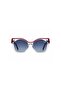 Women 1.1 Tac Polarized Sunglasses Trans+Red Mirror Lens - LCW10560C3 - 2