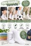 Children's Cotton Socks 6-Pack 80% Cotton Daily School Socks 5-12 Years Old Black White - 7