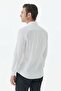 White 100% Cotton Comfort Fit Classic Collar Shirt - 5