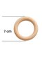 Wooden Rattle Ring 70 mm Pack of 10 - 2