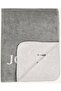 Uni Doubleface Blanket 150X200 cm Reversible Soft Texture and Zierstich Detail - 2
