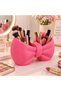 Bow Design Makeup Organizer 16X10 cm – Cosmetic and Makeup Supplies Organizer - Pink