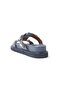 Crystal Stone Comfortable Denim Sandals - 3