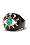Evil Eye Cocktail Ring, Evil Eye Ring with Crystal