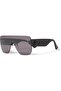 Kensington Visior Sunglasses 14X5 cm with Wide Frame and Uv Protection - 2