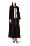 Elegant Long Sleeve Abaya: Reflects Sophistication with Modern Design and Traditional Details
