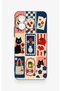 Omix X3 Compatible Cute Cat and Flower Pattern Silicone Case - 2