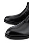 Men's Genuine Leather Black Casual Boots - 3