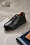 Men's winter waterproof non-slip and flexible sole extra comfortable orthopedic genuine leather daily shoes - 3