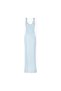 Cowl Neck Satin Panel Gown Draped Bias Cut Maxi Dress Women's Dress - 2