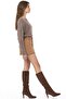 Busem Stone-Embellished Accessory Kayık Collar Blouse - 2