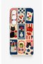 Samsung S25 Plus Compatible Cute Cat and Flower Pattern Silicone Case - 2