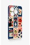 Infinix Hot 40 Pro Compatible Cute Cat and Flower Pattern Silicone Case - 3