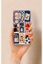 Samsung S25 Ultra Compatible Cute Cat and Flower Pattern Silicone Case