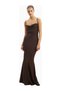 Ruched Chiffon Maxi Dress Women's Dress - 5