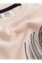 Girls Embelished Pullover Top with Puff Sleeves - 4